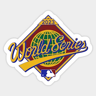 WORLD SERIES Sticker